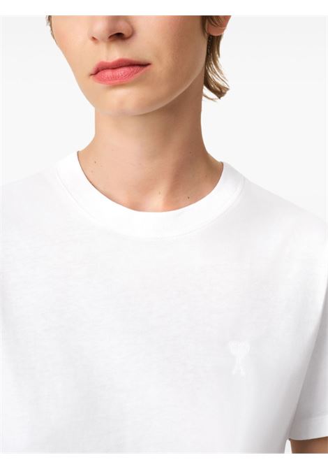 t-shirt adc nisex bianca AMI PARIS | BFUTS003.724100